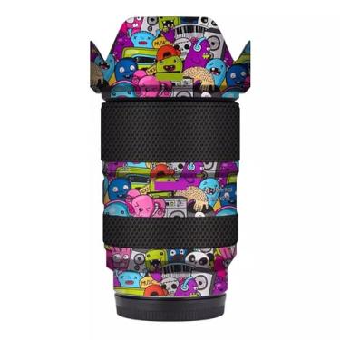 Imagem de Adesivo para câmera antiarranhões com tampa de lente para Tamron 28-75 mm F2.8 G2 adequado para Sony Mount Camera protetor protetor de corpo decalque F/2.8 28-75 2.8 (rosa grafite)
