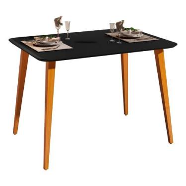 Imagem de Mesa De Jantar Retangular Murano 120x80 Sala Mdf Pé Palito - QRV Shop,