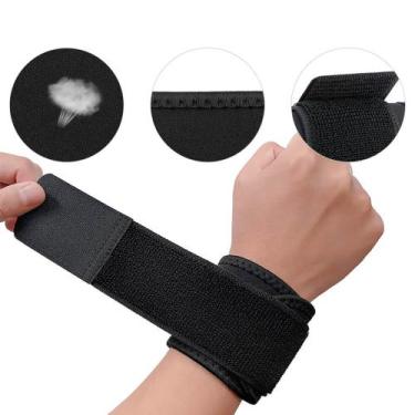 Imagem de Munhequeira Ortopédica De Compressão Ortopédica Com Polegar Punho Ajus