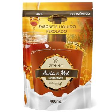 Imagem de Di Hellen Cosméticos Refil Sabonete Líquido Aveia E Mel