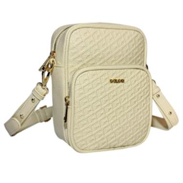Imagem de Bolsa Colcci Tiracolo Câmera Bag Com Monograma (Bege)