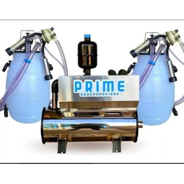 Imagem de Ordenhadeira Inox Completa Bv 600, Motor 2 Cv, 2 Conjuntos (110, Volts (CC))