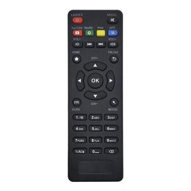 Imagem de Controle Remoto Compativel Conversor Aquario Smart Stv 2000 - VIL