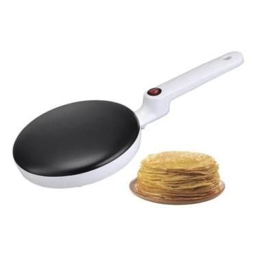 Imagem de Panquequeira Elétrica 220V para Crepioca e Tapioca, 21cm, 220V. COR ALEATÓRIA