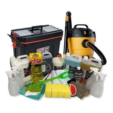 Imagem de Kit Dry Limp 500 Lavagens A Seco + Aspirador + Carrinho, 220V