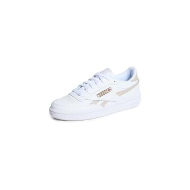 Imagem de Reebok Tênis feminino Club C Revenge, Branco/Branco/Pedra da Lua, 34