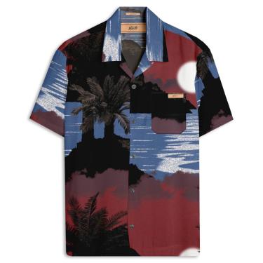 Imagem de Camisa Ellus Tricoline Navagio American Masculina