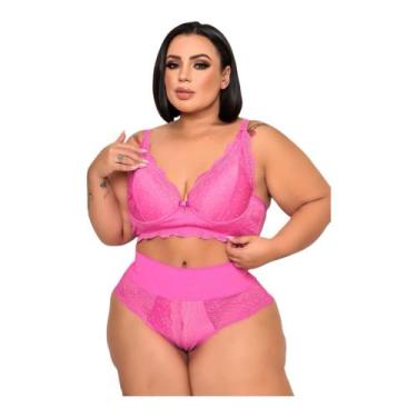 Imagem de Conjunto Lingerie Super Plus- Reforçado e Sensual - Ousadia Lingerie e