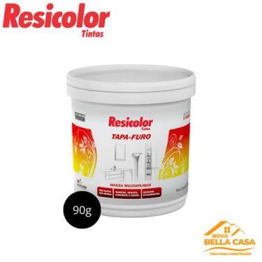 Imagem de Multimassa Tapa Furo Resicolor 340g e 90g - Resicolor Tintas, 90g