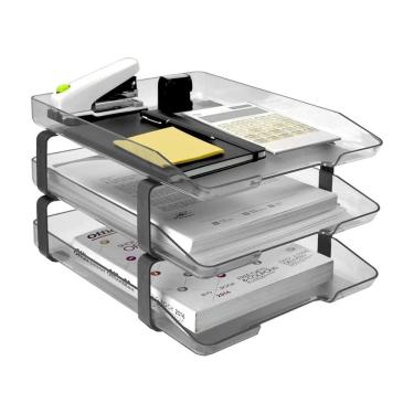 Imagem de Organizador Caixa Tripla de Documentos e Correspondência - Acrimet