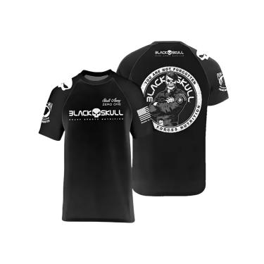 Imagem de Camiseta Black Skull Dry Fit Soldado Bope Preta Camiseta Dry Fit Soldado Bope Preta – GG