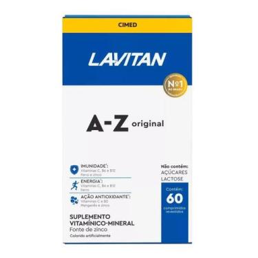 Imagem de Suplemento Vítaminico Lavitan A-Z Original Com 60 Cp - Cimed