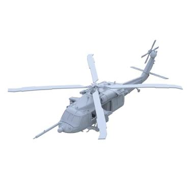 Imagem de MRY-SFW LYR200230S 1/200 Kit de modelo militar MH-60L DAP Helicóptero Black Hawk Hélice de metal