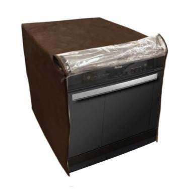 Imagem de CAPA PARA LAVA LOUÇAS PHILCO 8 SERVIÇOS TRANSPARENTE FLEX (Marrom)