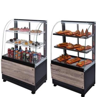 Imagem de Combo Balcão Standard Quente e Refrigerado 80cm - 220V - Omega