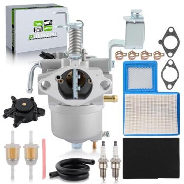 Imagem de partszen JN6-14101-14 JN6-E4450-01 Kit de ajuste de carburador para carrinho de golfe Yamaha 4 ciclos G16 G17 G18 G19 G20 G21 1996-2002 com filtro de ar bomba de combustível vela de ignição