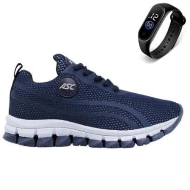 Imagem de Tênis Infantil Esporte Leve Conforto + Relógio-Unissex