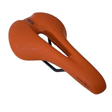 Imagem de GORIX Almofada confortável para assento de bicicleta com trilho Mountain Road Bicycle para homens e mulheres (GX-C19), Dark Brown