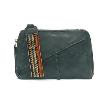 Imagem de Joy Susan Alça cruzada de tecido: bolsa de pulso Gigi, 150 - Azure