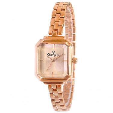 Imagem de Relógio Champion Feminino Rosê Analógico Retangular Cf24895z