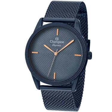 Imagem de Relógio Champion Feminino Analógico Azul Esteira Cn24397k