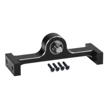 Imagem de Aluminum Alloy 70mm Transfer Case Transmission Gearbox with 5mm D-Shaped Shaft for 1/10 RC Rock Crawler MOA 1.9 Shafty LCG Chassis Builder