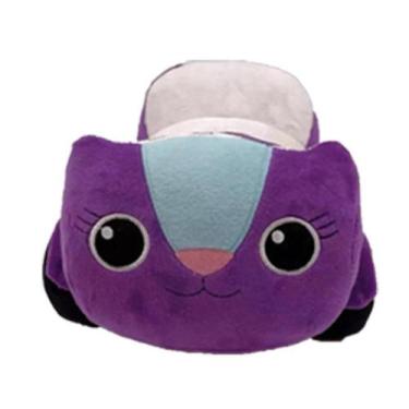 Imagem de Casa De Bonecas De Gato Sorridente Brinquedo De Pelúcia Para Crianças 