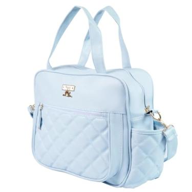 Imagem de Bolsa Maternidade Graciosa Grande Hug Azul Claro