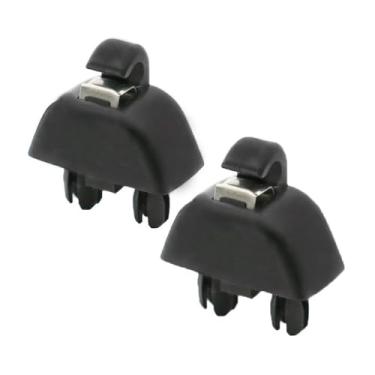 Imagem de Clipe de substituição para viseira de sol VW 2013-2015 Passat B7 / 2010-2015 Polo Interior Car Sun Visor Clip Hook 2pcs Aud-i Acessórios para Aud-i A6 C6 A8 2004-2011 Suporte de clipe de viseira de