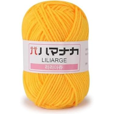 Imagem de 25g Soft Milk Cotton Knitting Yarn Anti-pilling Knitting 4ply Cotton Yarn Para Crochê Cachecol Camisola Chapéu Boneca Artesanato, 05
