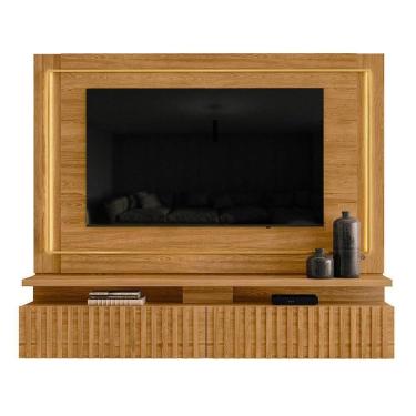 Imagem de Painel Bancada Suspensa Para 60 Polegadas Gaia - 7 Decor Cumaru