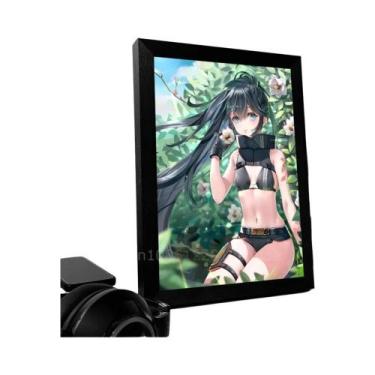 Imagem de Pôster De Personagem Black Rock Shooter Autoadesivo À Prova D'água Ade