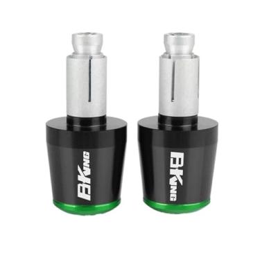 Imagem de Extremidades das manoplas do guidão da motocicleta, tampas das extremidades das manoplas, acessórios deslizantes de peso para Suzuki B-King ABS BKING 2008 2009 2010 2011 2012