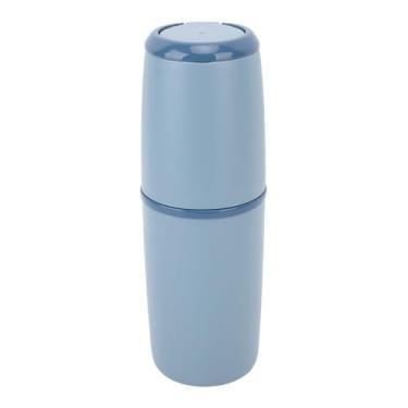 Imagem de Generic Escovas de Dentes de Viagem, Aparência Elegante, Viagem para Pasta de Dente, Higiênica, Versátil, Durável, Resistente, Laptop para externo. (Azul profundo)