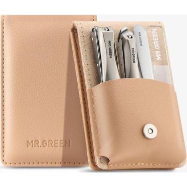 Imagem de Cortador de unhas MR.GREEN atualizado, antirespingos com estojo