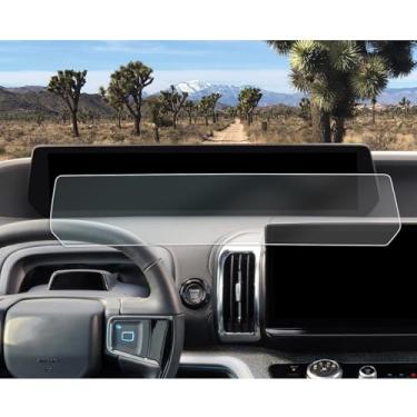 Imagem de CDEFG 2 peças para 2025 Expedition protetor de tela painel de instrumentos de 24 polegadas para painel de expedição 2025 Ford Expedition Display Panorâmico Nano Screen Covers 2025 Expedition