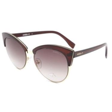 Imagem de Óculos de Sol Solar Maresia Beach Eleven C200 Degradê Marrom-Feminino