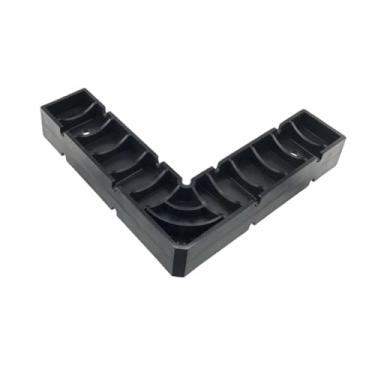 Imagem de Fenteer Grampo de canto de 90 graus, ferramentas para marcenaria, conjunto de posicionamento de canto quadrado para gavetas, caixa, acessórios para moldura de