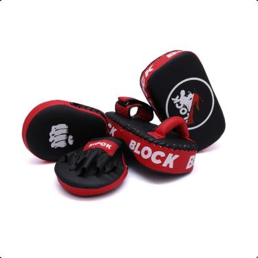 Imagem de Kit Apardador De Chute e Manolpa De Foco Pra Treino Muay Thai-Unissex