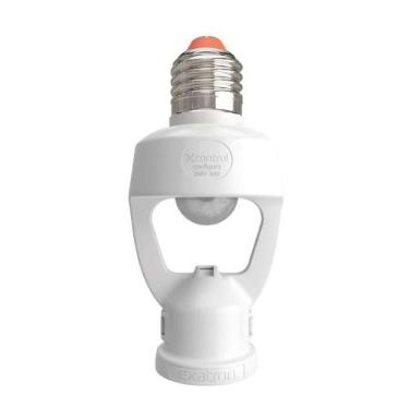 Imagem de Sensor De Presença Soquete E27 Smart X-control - Exatron - Economia De Energia Até 75%