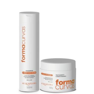 Imagem de Kit Shampoo e Máscara Formas e Curvas | Acquaflora