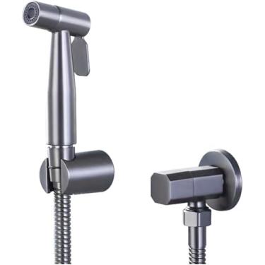 Imagem de Pulverizador De Bidê Portátil Para Pistola De Torneira Banheiro Jet Spray Torneira Portátil De água Fria Para Banho De Animais De Estimação Banheiro De Higiene Pessoal