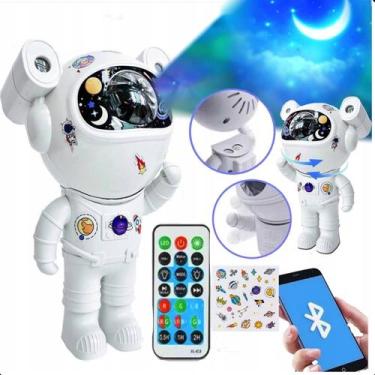 Imagem de Projetor Luz Astronauta Galáxia Som Controle 110V - LIPPIN