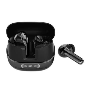 Imagem de Fone Bluetooth Ankoo Pm8 Anc Enc 20h Touch Microfone, Preto