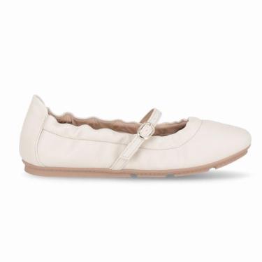 Imagem de PICCADILLY MAXI - Sapato Boneca Michele Salto Baixo Off White, 37