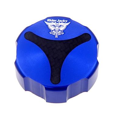 Imagem de Riderjacky Para BMW R1200C 1996-2005, R 1200C Indep.2001-2004, R1200CL 2002-2005, R1200GS 2003-2013, R1200 GS Adventure 2005-2014 CNC Reservação de fluido de freio traseiro de motocicleta voir tampa tampa tampa