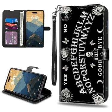 Imagem de RYUITHDJP Capa carteira para celular Samsung Galaxy S24 FE com suporte para cartão, capa de couro PU com bloqueio de RFID para mulheres, capa flip à prova de choque para Samsung Galaxy S24 FE, placa