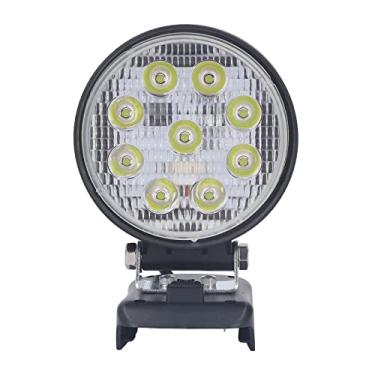 Imagem de LEVA LED sem fio Luz de 18V Bateria alimenta 27W 2400LM Portátil Handheld Work Site de inunção de inunção para emergência de acampamento