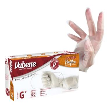 Imagem de Luva Descartável Viniflex Translucida Tamanho G – Caixa com 100 Unidades – Alta Sensibilidade e Resistência – Uso Profissional e Doméstico – Sem Pó – Ideal para Estética, Alimentação e Limpeza.
