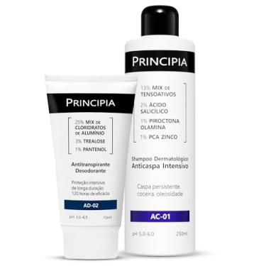 Imagem de Principia Kit Shampoo Anticaspa + Antitranspirante AD-02